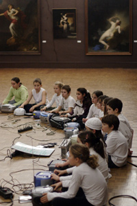 écoute en musée au festival Longueur d'ondes 2006